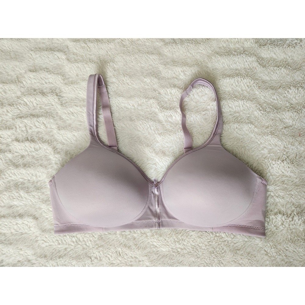 Vanity Fair Beauty Back Full Figure Wirefree Bra Lavender 36C Style 72335 Padded